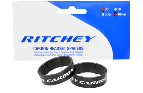 Ritchey - WCS-Abstandshalter-Set aus Carbon 10 mm 1-1 8'' 2-teilig