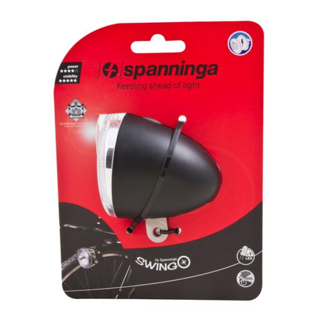 Spanninga Swingo Scheinwerfer Black Batt. Karte