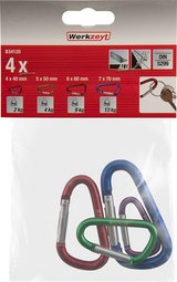 Abi Werkzeyt Karjnhaken-Set Alu 4 Stück – B34120