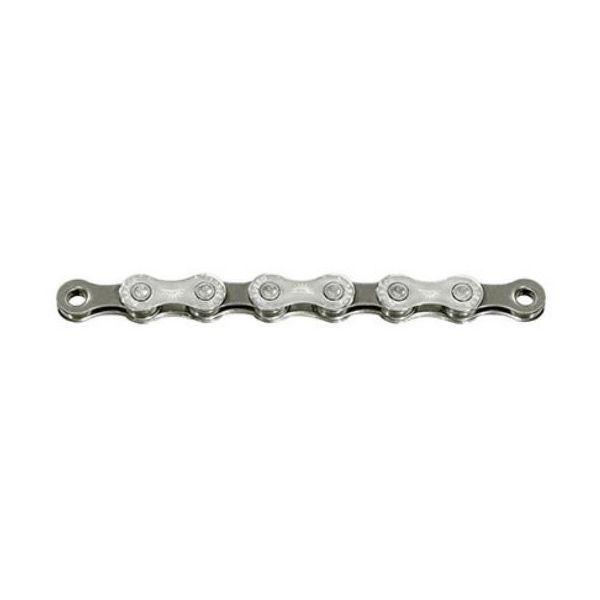 Sunrice CN10A 10-Gang 116-L-Fahrradkette Silbergrau