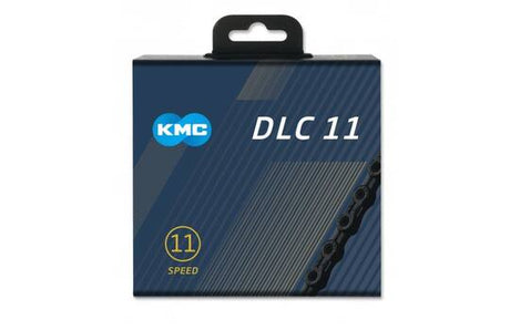 KMC -Fahrradkette DLC 11 118 Schakels - Zwart, Diamond -Haltbarkeit, 243g
