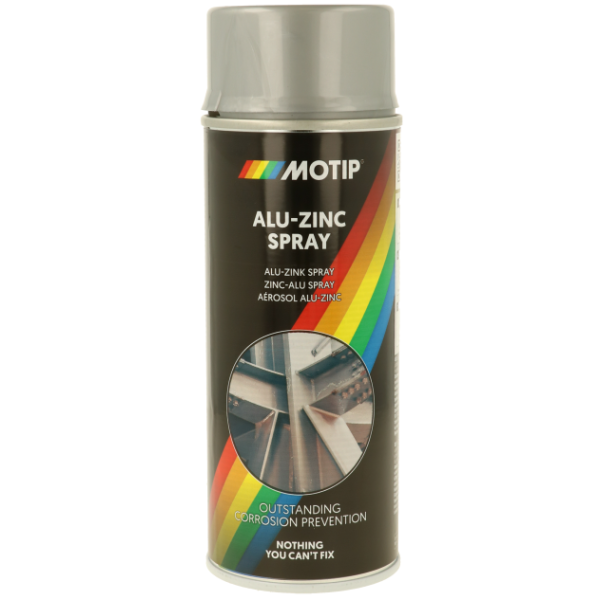Motip Spraydose 400 ml Aluminium-Zink-Spray