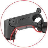 Ergotec Vorbau Ahead 50 XL SI ø28,6 mm Gabel 110 mm ø31,8 mm – schwarz