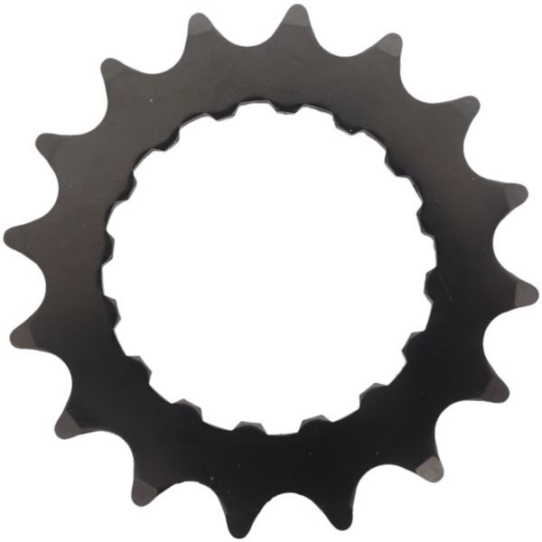 Wald-2 E-Bike 16-Tand-Schwarz