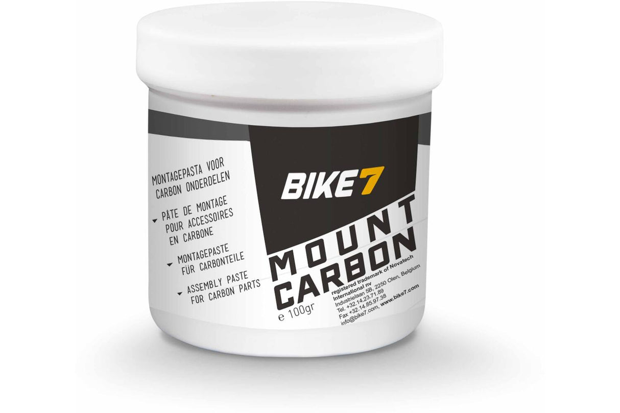 BIKE7 Carbon Montagepasta 100gr montieren