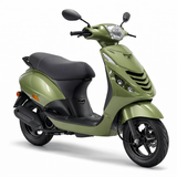 Edge Storge 5-Stück für Piaggio Zip-SP vom Jahr 2000-Distriktgrün
