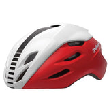 Polisport Helm Aero Road matt rot glänzend weiß schwarz L 58-61cm