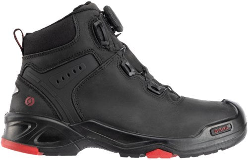 Baak braxton boa 6642 s3 | zwart rood | maat 48 - 4031783001423