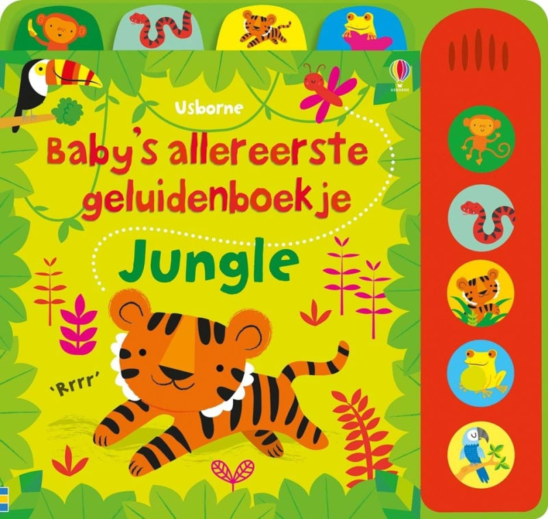 Das allererste Klangbuch von Usborne Baby: Dschungel