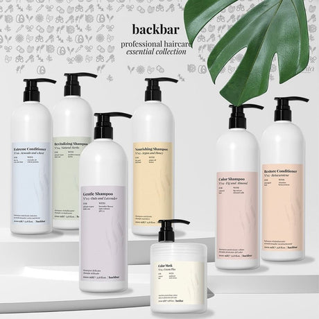 Farmavita Backbar sanftes Shampoo Nr. 03 Hafer und Lavendel 1000 ml