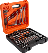 Bahco 1 4 en 1 2 diepe dopsleutelset met metrisch zeskantprofiel, inbussleutelset en combinatiesleutelset | 98 stuks - s98mc1h