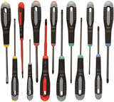 Bahco schroevendraaier ergo™ | driecomponentengreep | gleuf | phillips | pozidriv | torx® - 13-delig  - be-9879