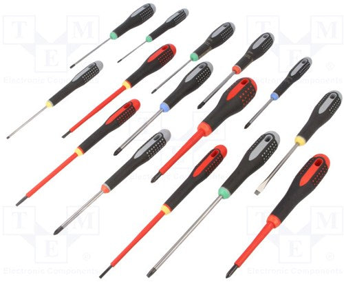 Bahco Schraubendreher-Set XL | be-9877 - 15-teilig