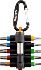 Bahco sticky bits | 59s tcs11-1 - gekleurde torxbits met magnetische bithouder