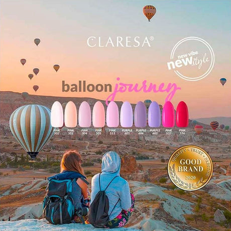 Claresa UV-LED-Gelpolitur 5 ml Lila 601 Ballonreise