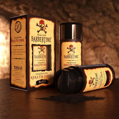 Barbertime haaraufbauende Keratinfaser schwarz 21gr.