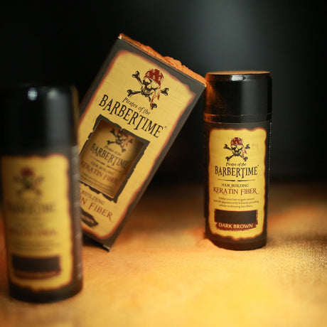 Barbertime haaraufbauende Keratinfaser dunkelbraun 21gr.