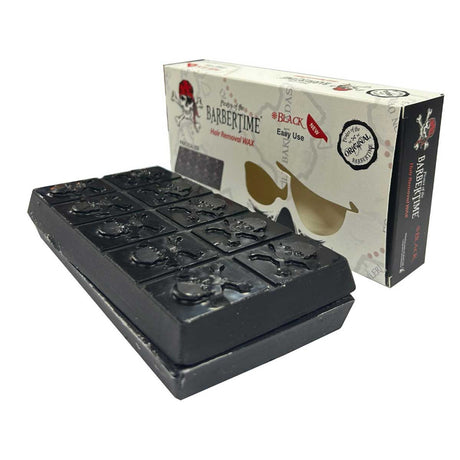 Barbertime Haarentfernungswachs schwarz 500gr.
