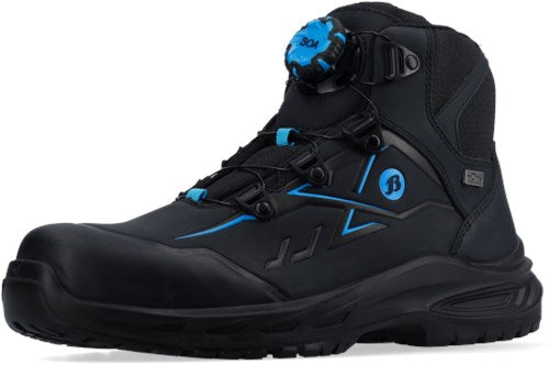 Bata werkschoen fayvr stone w mid boa s7s | zwart | maat 41 - 8712843718883