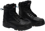 Bata werkschoen longreach zip xw s3 + kn black | zwart (xw) | maat 40 - 00.017.099.40