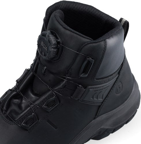 Bata werkschoen pwr421 mid boa s3s | zwart | maat 39 - 8712843715141