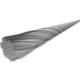 Elvedes Cable Systems BV Schalter Innenkabel Elvedes 2250 mm 7 x 7 Adern Edelstahl ø1,1 mm mit N-Nippel ø4,5 × 4,5 (Karton mit 50 Stück) – Silber