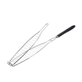 BBQ Fischgrill 58 cm schwarz verchromt