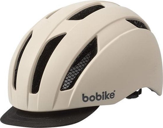 Bobike Helm city l 56-61cm cream