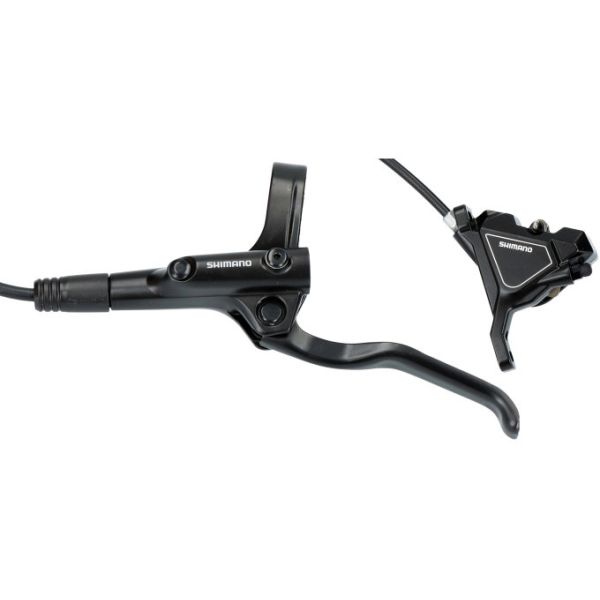 Hydraulische Diskretine (vorne) Shimano MT200 Straße - Flachhalterung - ohne Bremsscheibe - Schwarz