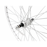 Achterwiel 28 x 1 1 4 inch zac2000 freewheel - zilver
