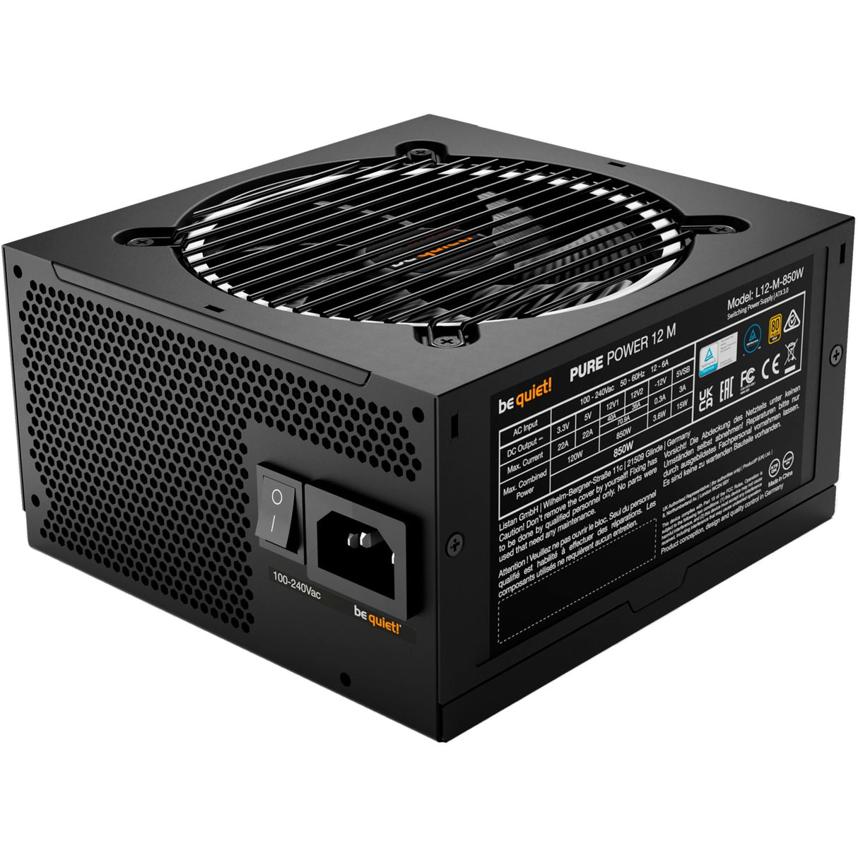 Ruhig sein! Rein 12m 850W