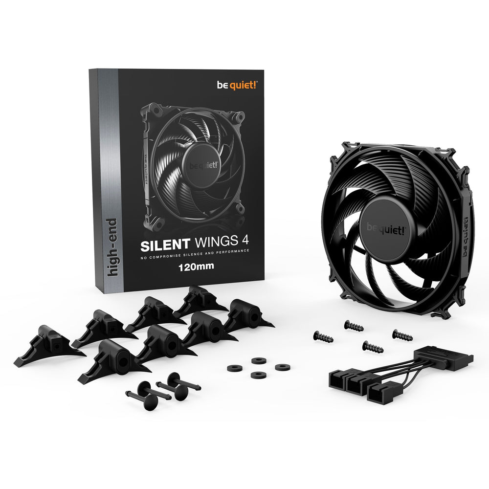 Ruhig sein! Silent 4 120x120x25