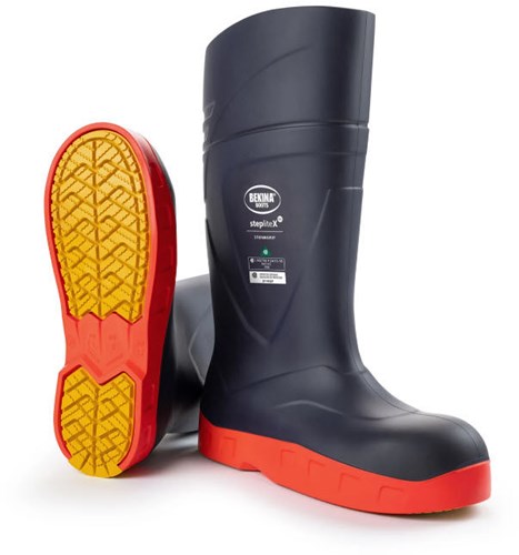 Bekina steplitex stormgrip laars s5 xas9p5562yp533 | blauw oranje | maat 42 - 5412684039323