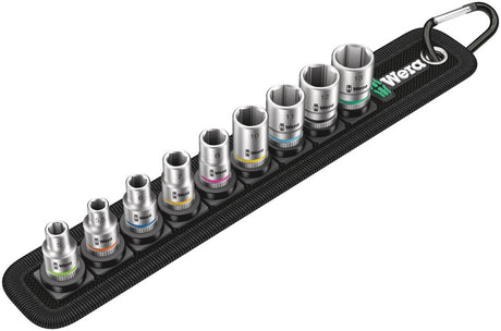 Wera Belt 4 Zyklop Maulschlüssel-Einsatzsatz, mit 1 4 -Antrieb, 9-teilig - 1 Stück(e) - 05003883001