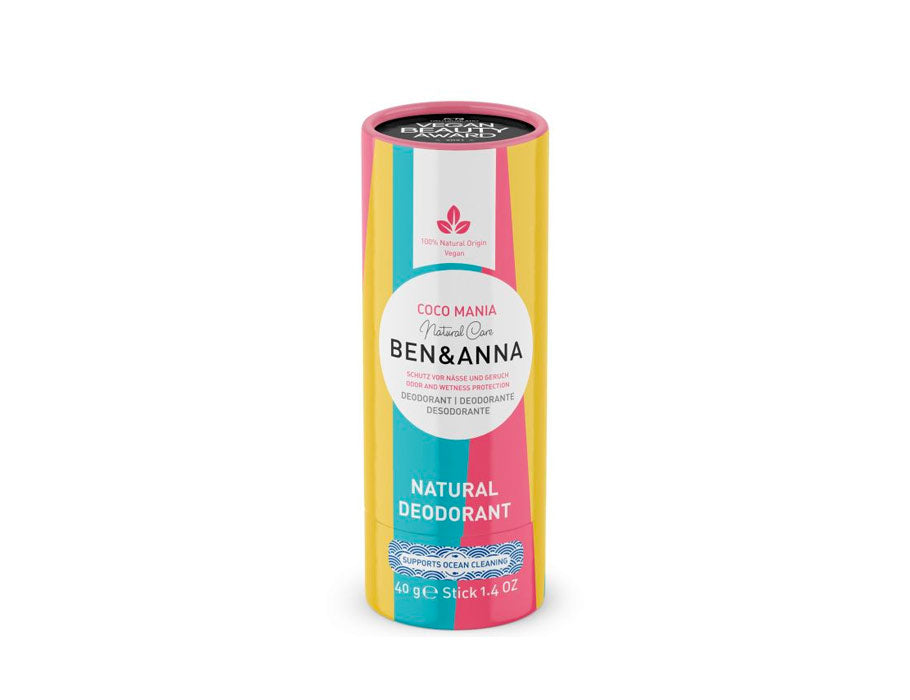 Ben Anna Deodorant in Papiertube – Coco Mania – 40 Gramm