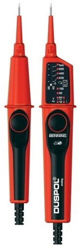 Benning Spannungsprüfer Duspol analog 12–1000 V AC DC – 050261