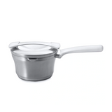 Berghoff auriga steelpan met deksel wit ø16cm