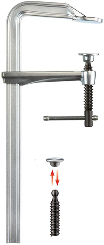 Bessey geheel stalen lijmtang gz-k 400 120 - gz40k