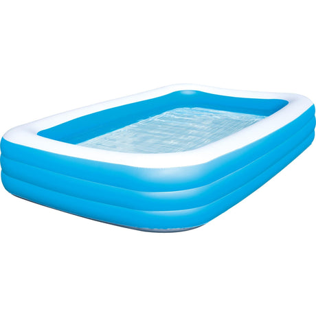 Bestway Family Pool Rechteck Blue Deluxe 305 cm