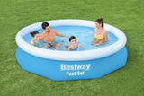Bestway aufblasbares Pool-Schnellset mit Pumpe ca. 305-s