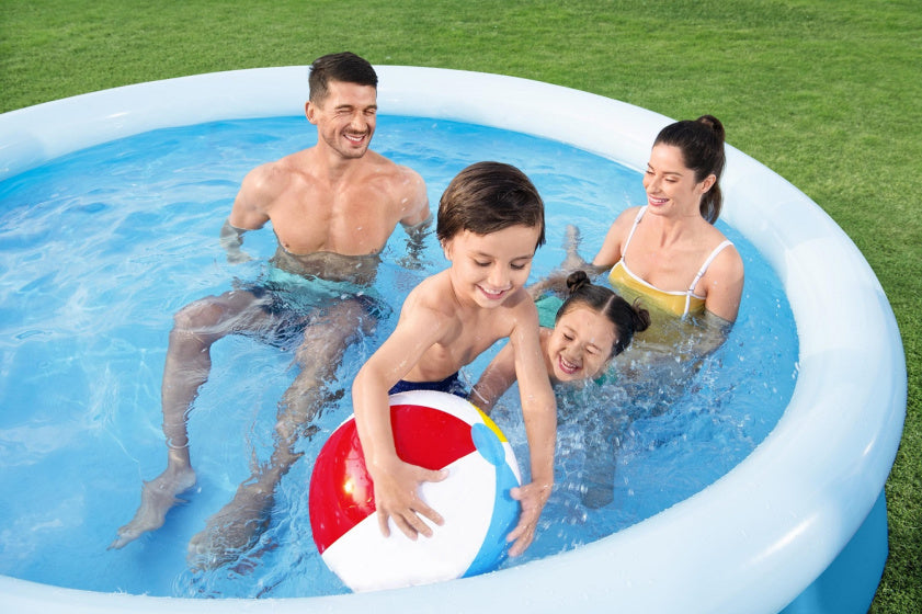 Bestway aufblasbares Pool-Schnellset mit Pumpe ca. 305-s
