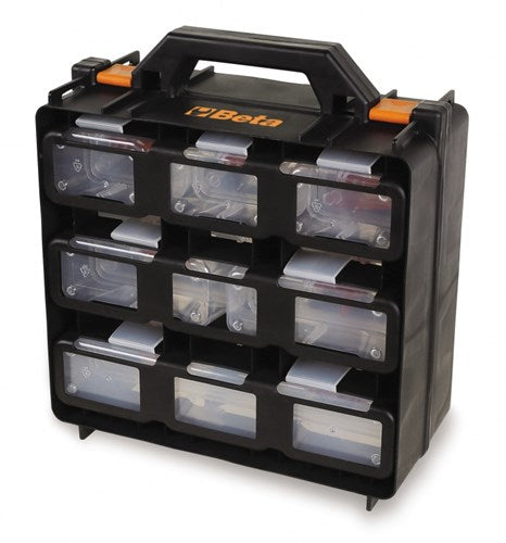 Beta 2080 v12 Organizer mit 12 herausnehmbaren Sortimentsboxen
