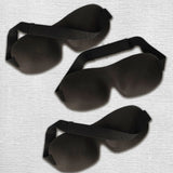 Badespaß Schlafmaske 3D Comfort schwarz