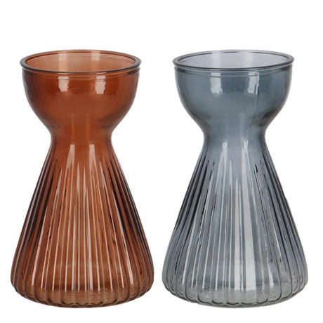 Esschert Design Glühbirnenvase gerippte Amaryllis