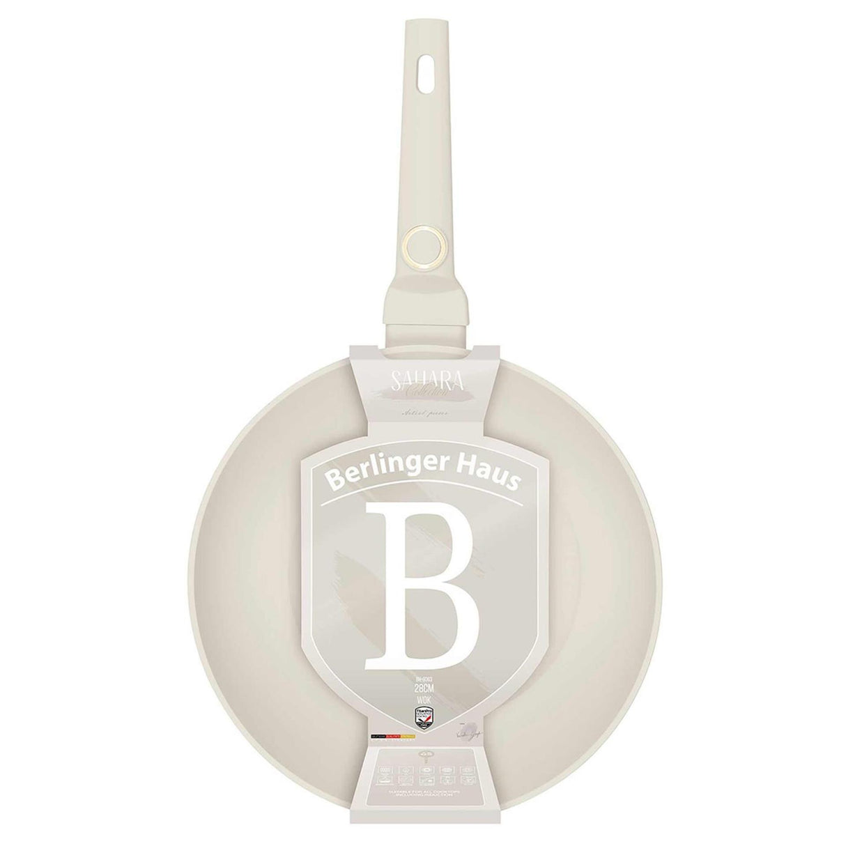 Berlingerhaus Wok 28 cm, Sahara-Kollektion