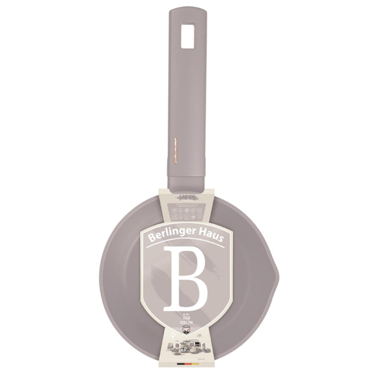 Berlingerhaus Kochtopf 16cm taupe