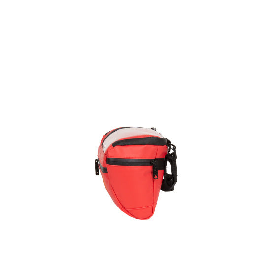 Fahrrad Carbon wasserabweisende Lenkertasche mit Schultergurt 5l rot