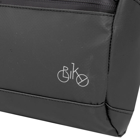 Fahrrad Carbon wasserabweisende Lenkertasche mit Schultergurt 5l schwarz