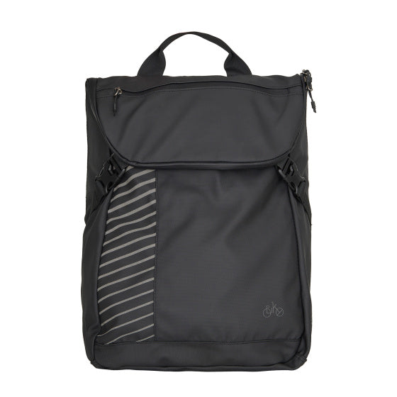 Bike Gravel wasserabweisender Fahrradrucksack 22l schwarz