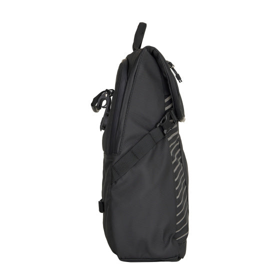 Bike Gravel wasserabweisender Fahrradrucksack 22l schwarz